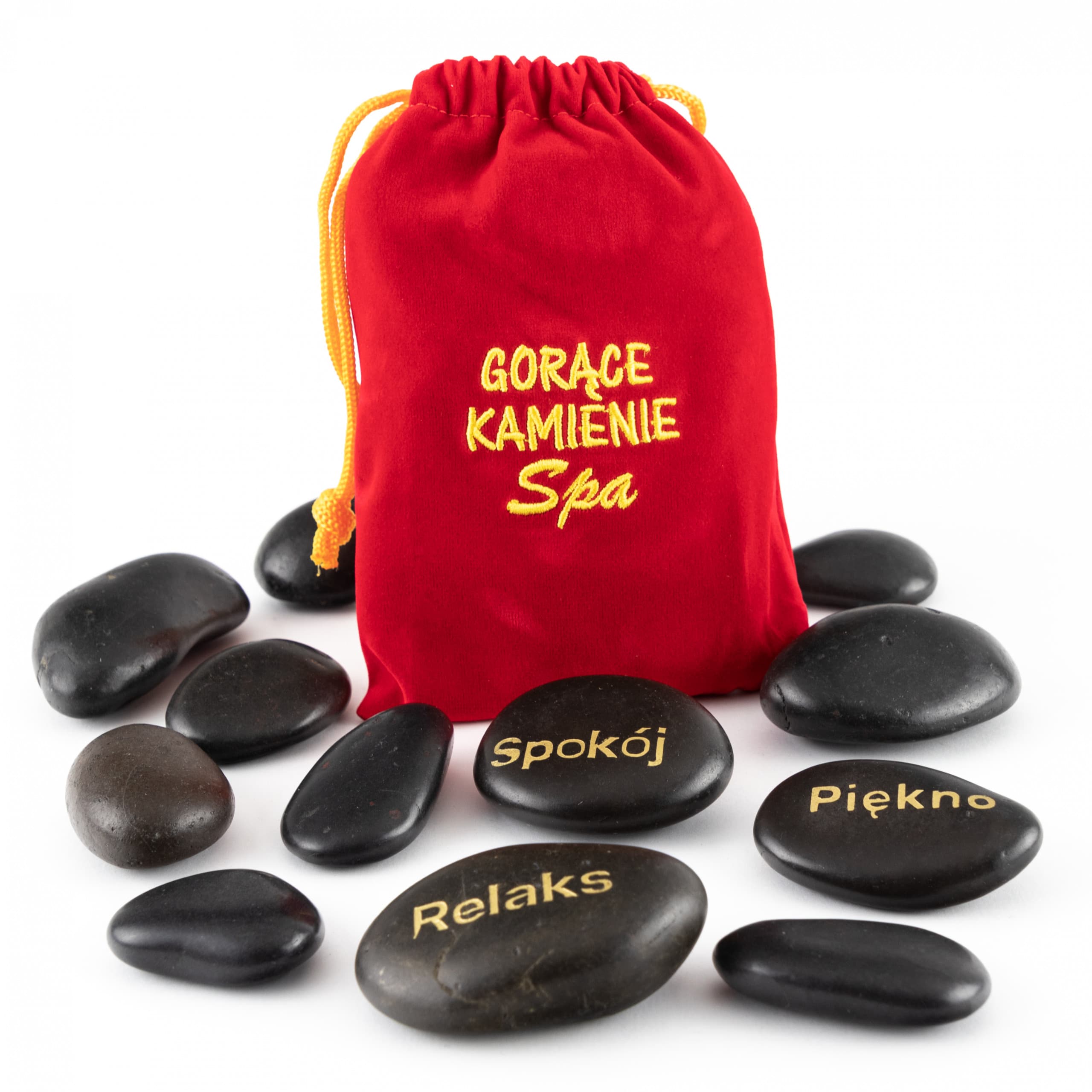 Zestaw gorących kamieni do masażu