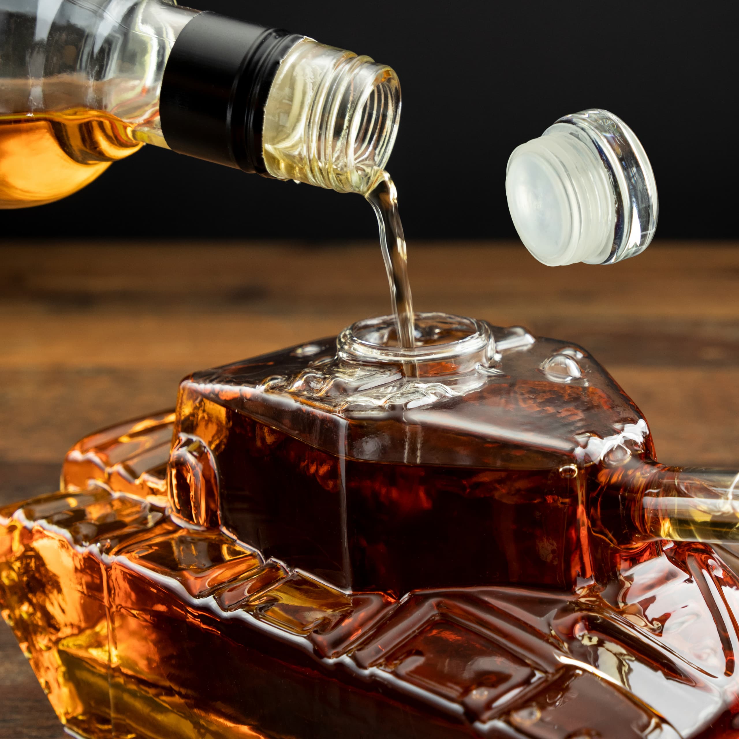 Czołg karafka do wódki 1l prezent dla żołnierza