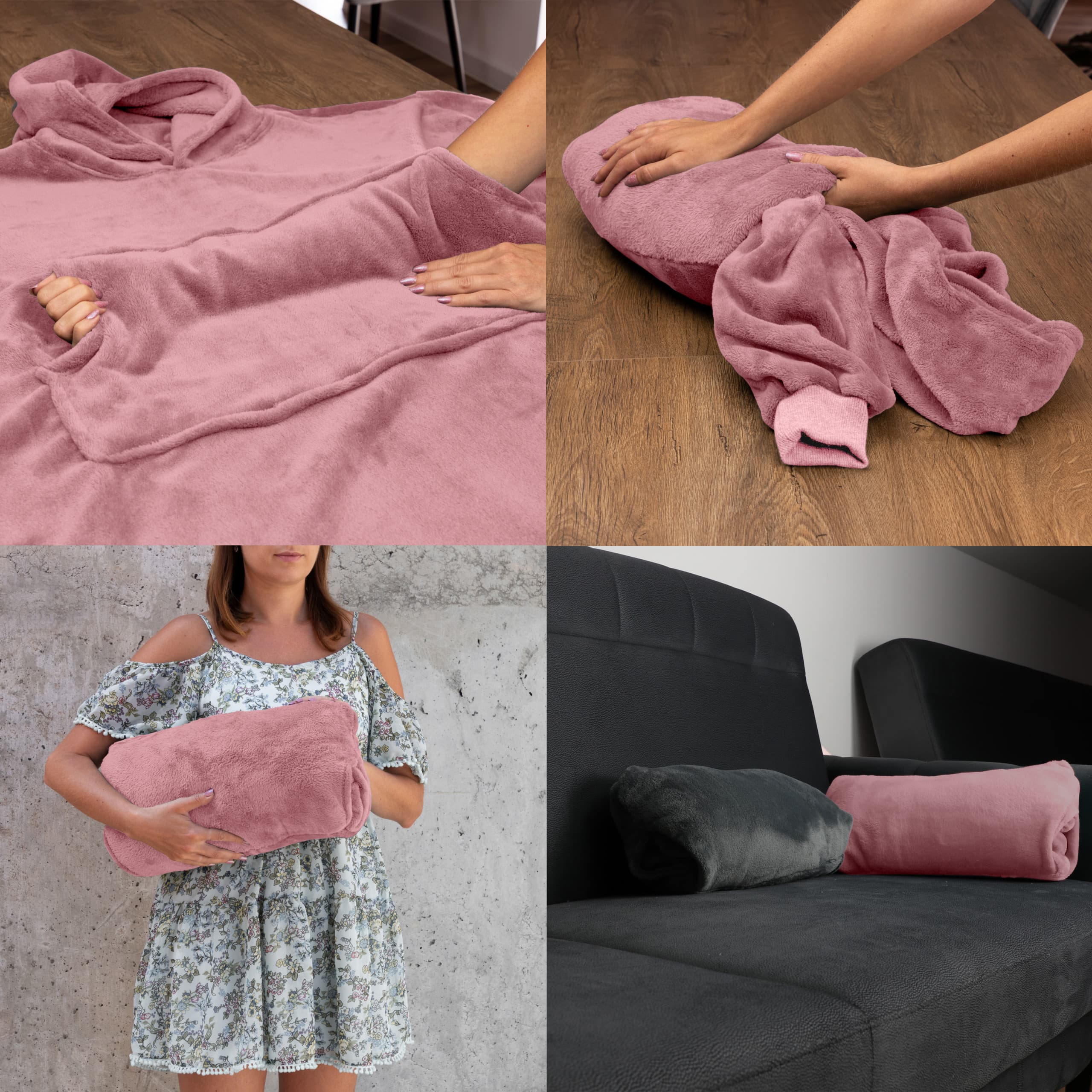 Kocobluza – ciepła bluza koc na zimę i jesienne wieczory