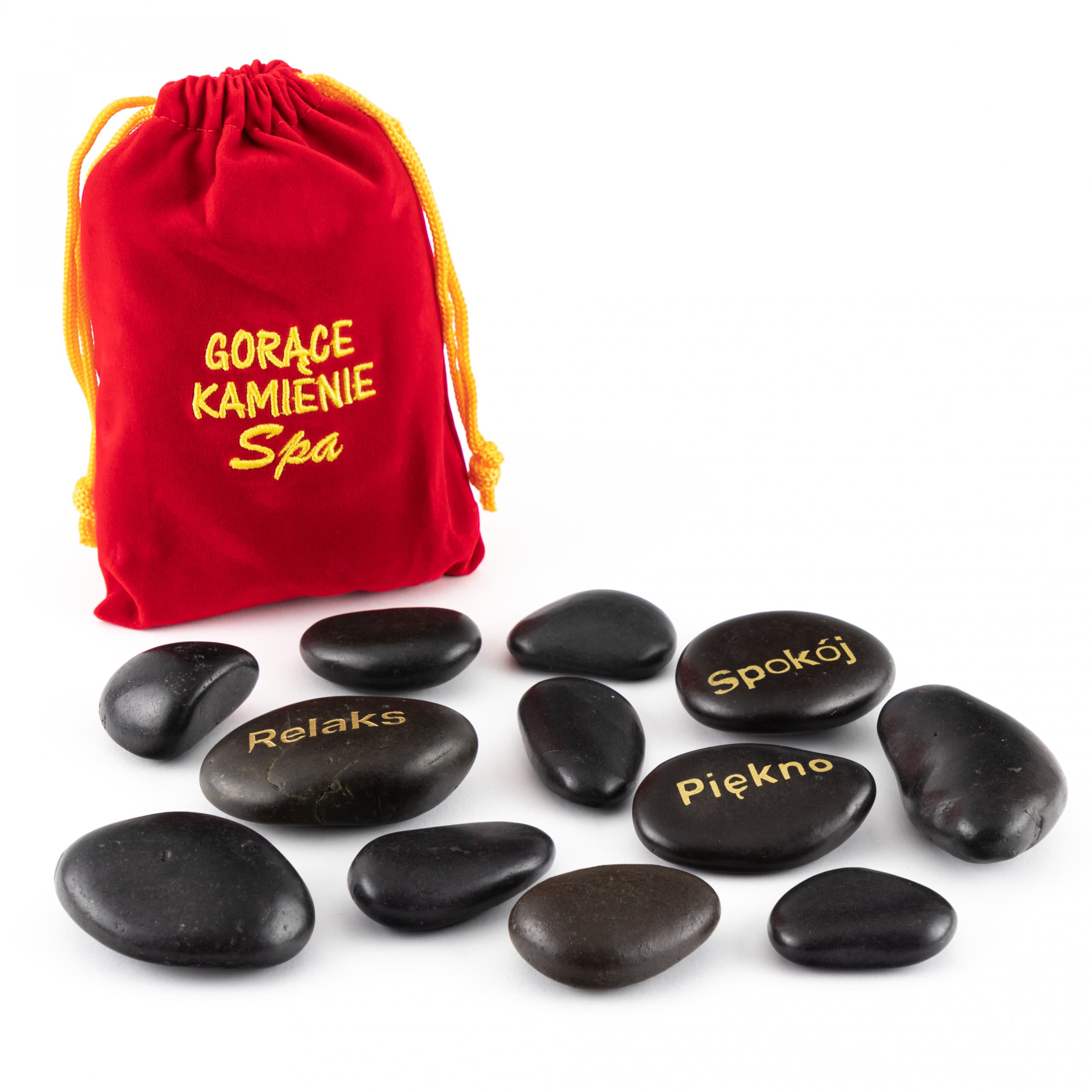 Zestaw gorących kamieni do masażu